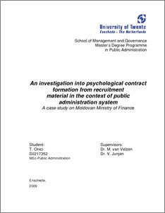 Thesis on public administration pdf