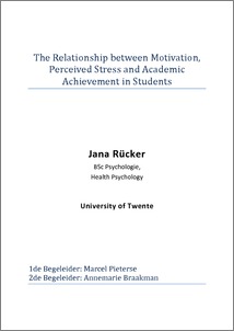 Thesis on motivation and performance
