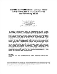 Social exchange theory application to advance nursing2 
